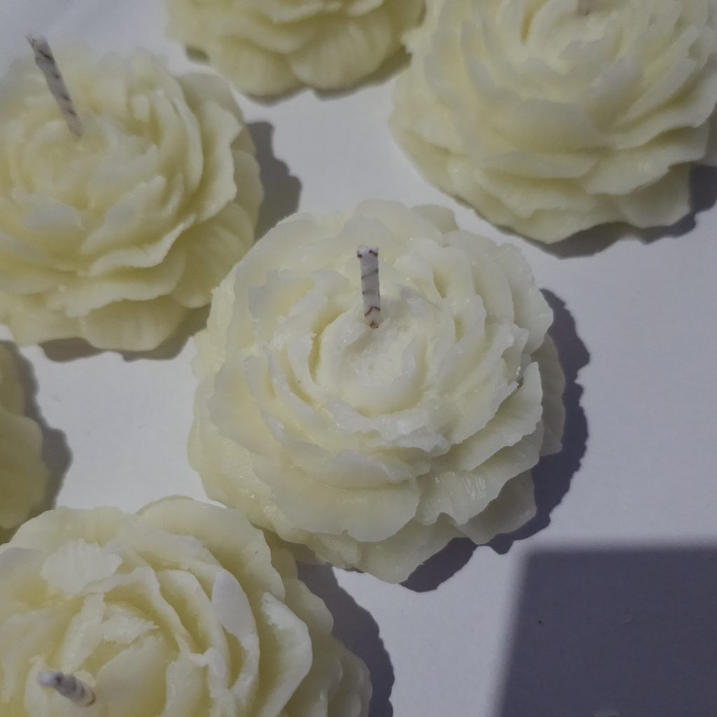 Velas flotantes de cera de abeja