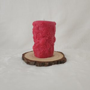 Luz de Solsticio - Vela decorativa roja