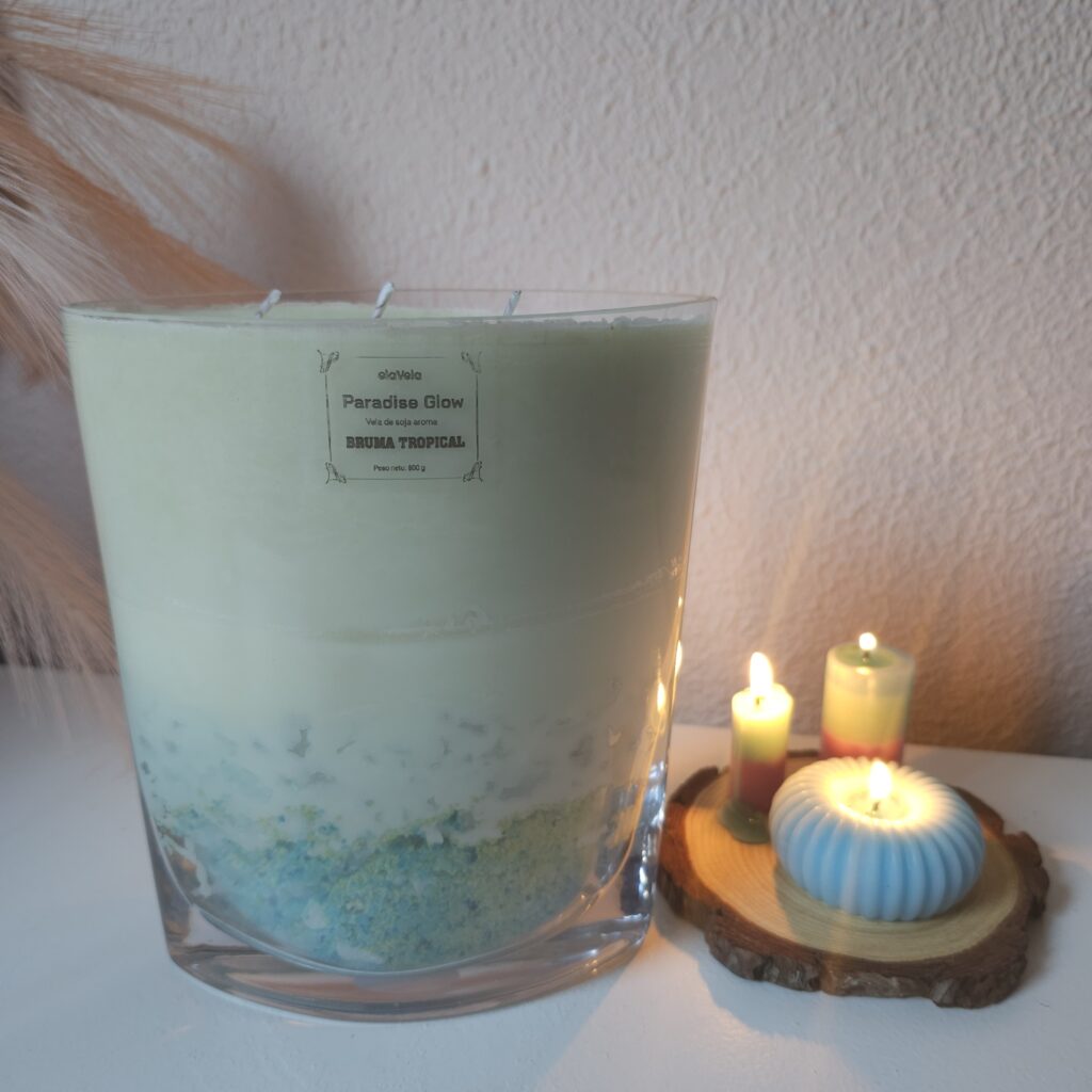 Paradise Glow, vela aromática grande