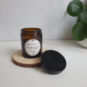 Bruma de cedro vela aromática de soja