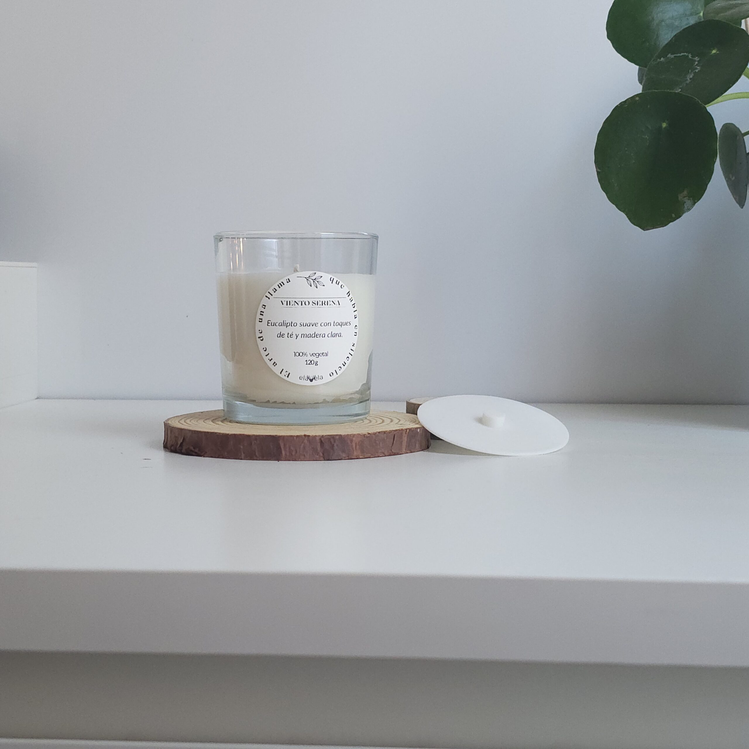 Viento serena, vela artesanal aromática - colección Rapsodia